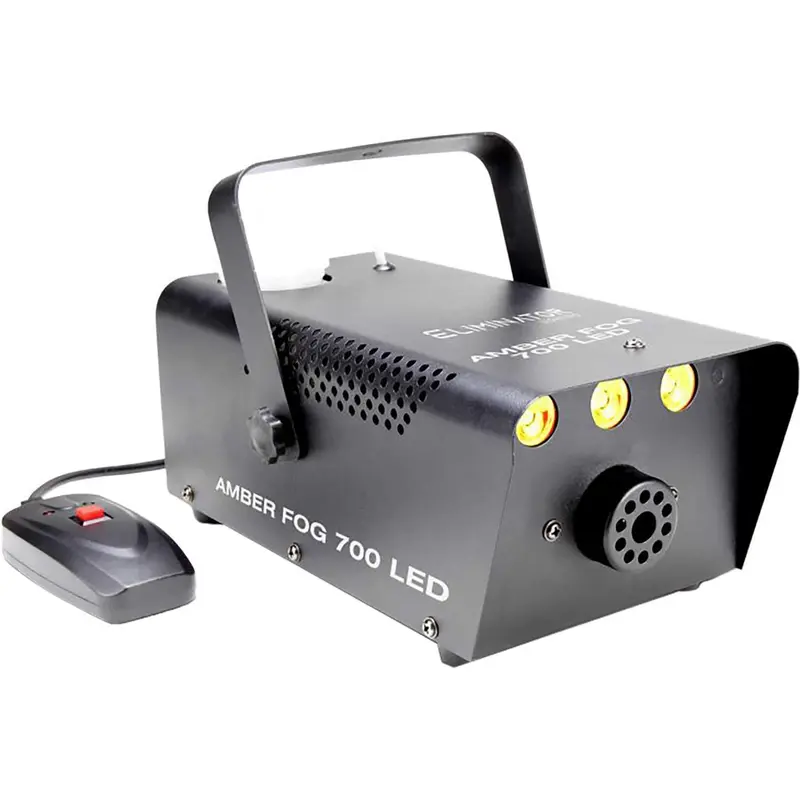 Eliminator Amber Fog 700 Fog Machine with 3x3W LEDs