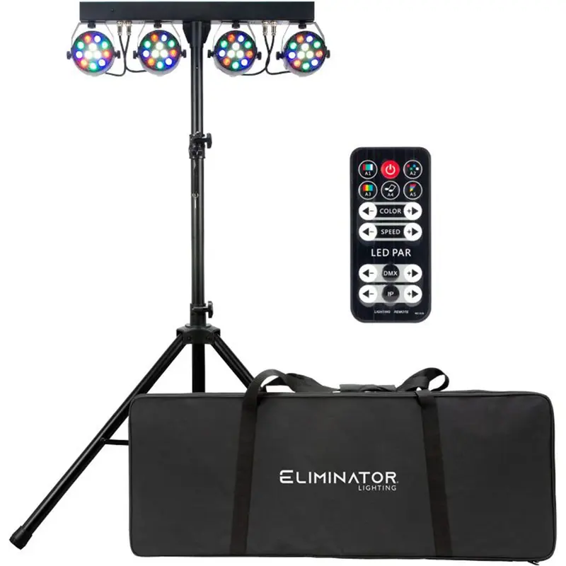 Eliminator Mini Par Bar Portable LED Lighting System
