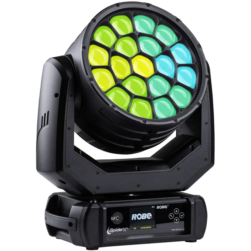 Robe iSpiiderX 1x 60W RGBW and 18x 40W RGBW LED multichips