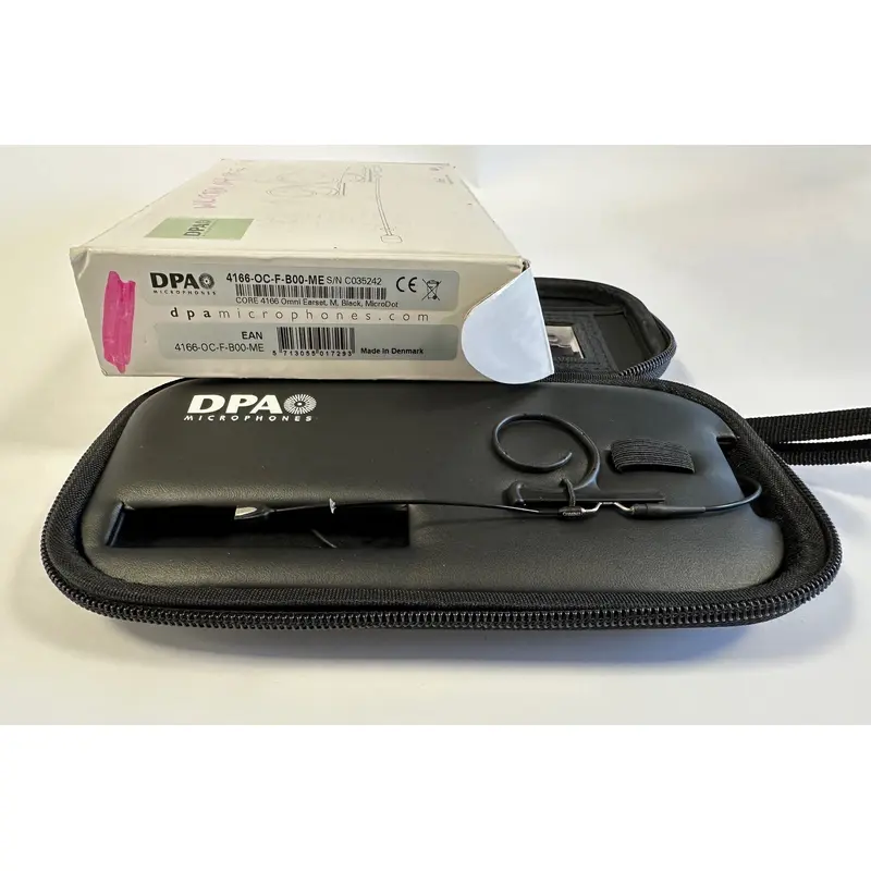 Used DPA 4166B Headset Condenser Microphone