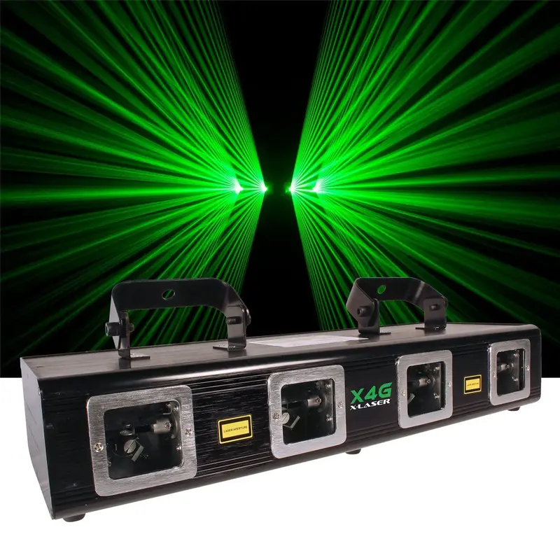 X-Laser X4G MKII Quad Aperture Green Laser Effect