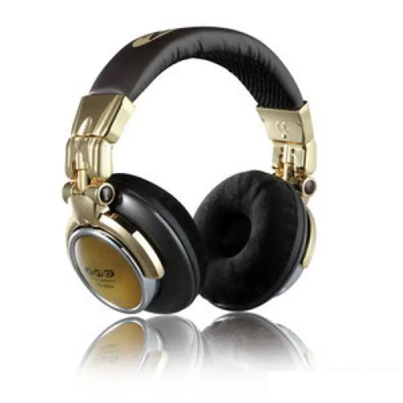 Zomo HD1200GOLD Pro Dj Monitoring Headphones-Gold