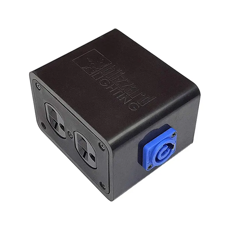 Blizzard Drop PC PowerCON to Edison Drop Box