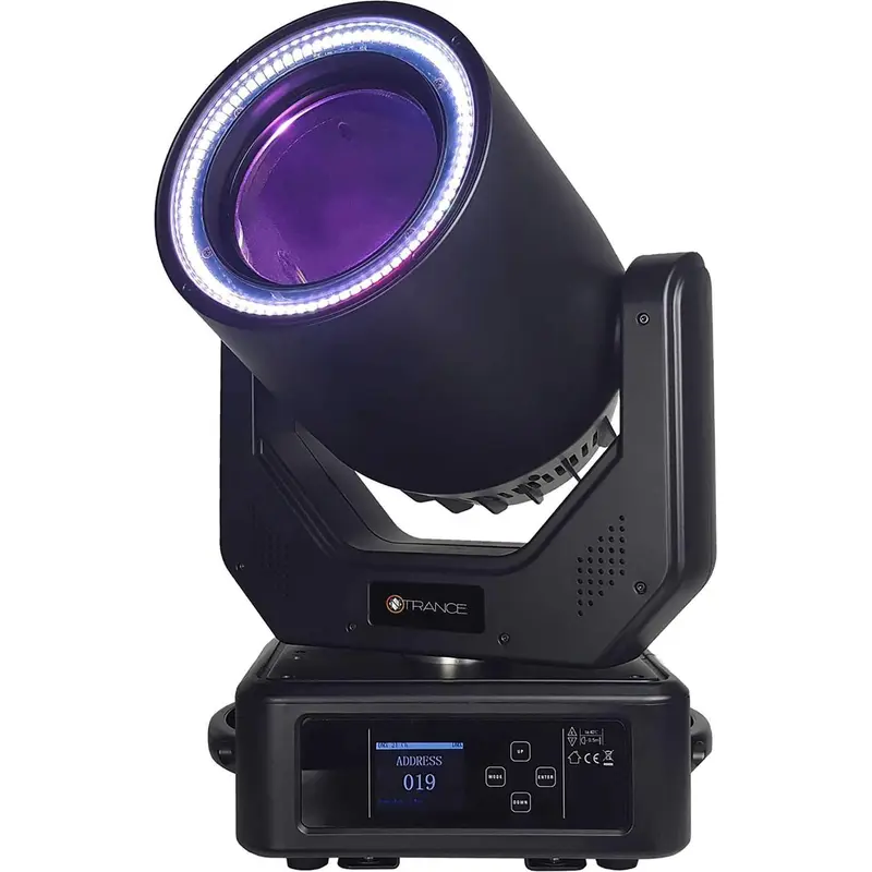 Blizzard N-Trance 90W LED Beam Moving Head with RGB Effects Ring
