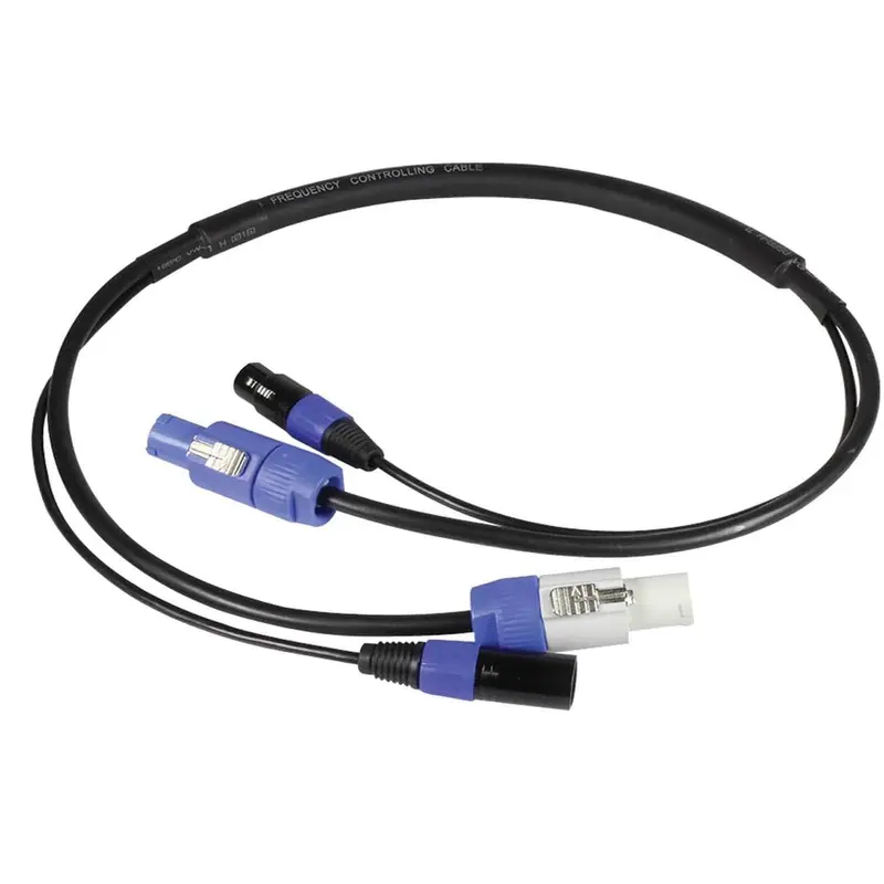 Blizzard PowerCon plus 3-Pin DMX Combo Cable 3ft