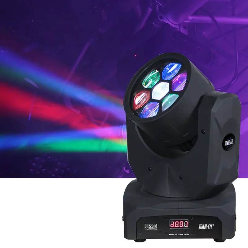 Blizzard Stimul-Eye 7x10-Watt LED Moving Head Light