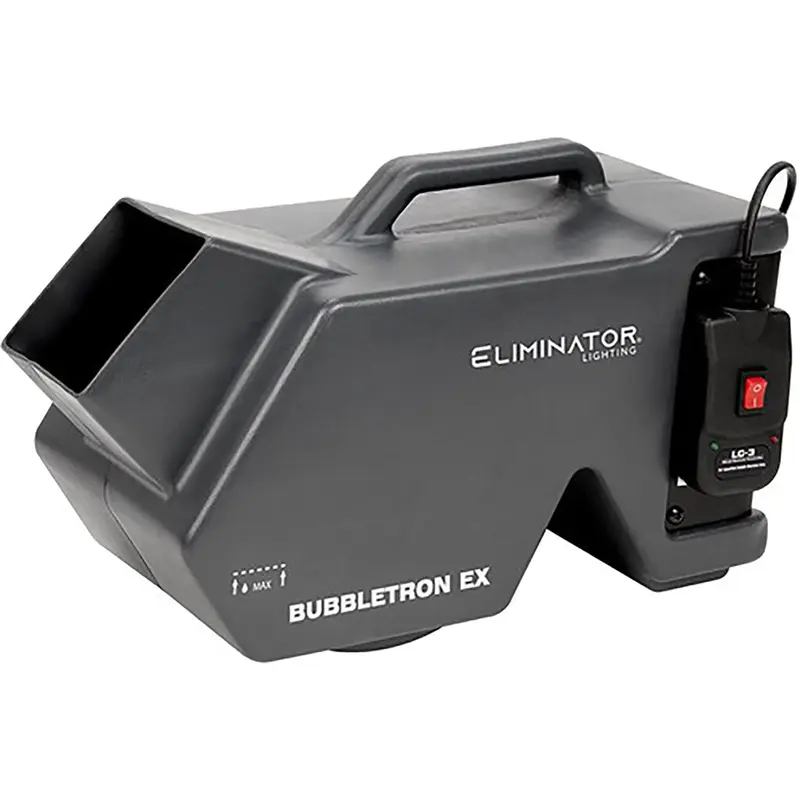 Eliminator BUBBLETRON-EX Bubble Machine with Wired Digital Communication Network