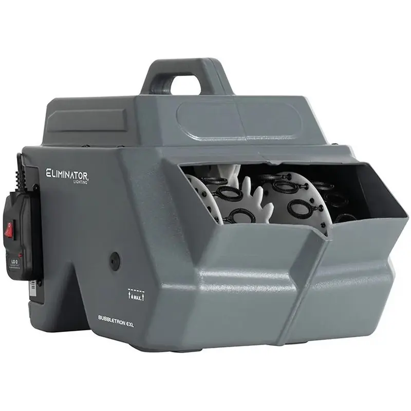 Eliminator Lighting BUBBLETRON EXL Bubble Machine with LC-3 Wired Remote Control