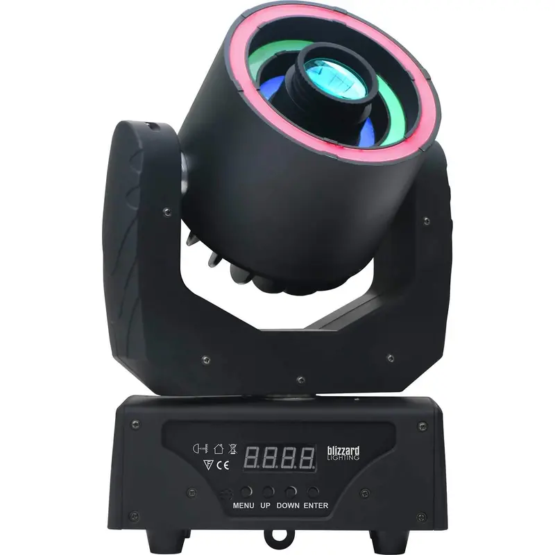 Blizzard Hypno Spot 30-Watt LED Moving Head Light with Aura Effect