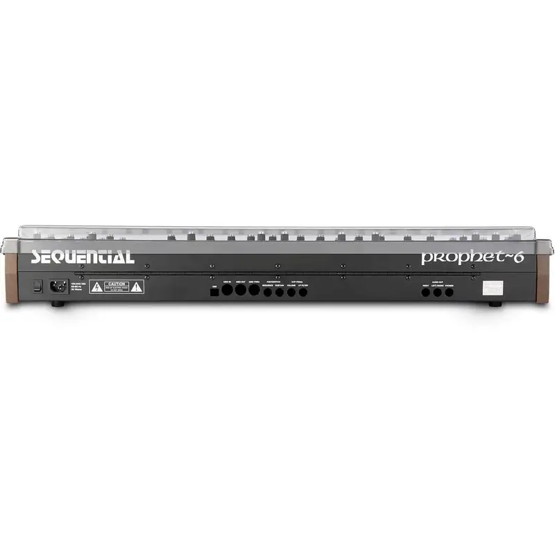 Decksaver DS-PC-PROPHET6 Cover for Dave Smith Instruments Prophet 6 Synthesizer