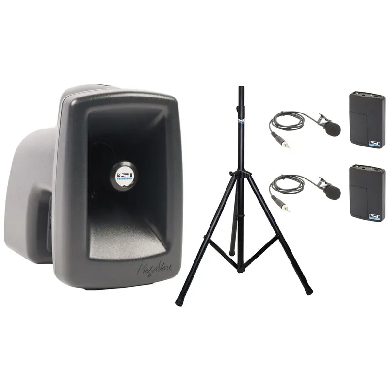 Anchor Audio 511260 MegaVox System 2 - 2x Lapel Wireless Microphones