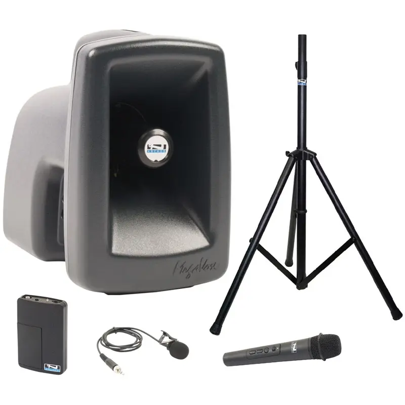 Anchor Audio 514230 MegaVox System X2 - Anchor-Air / Handheld / Lapel Wireless Microphones
