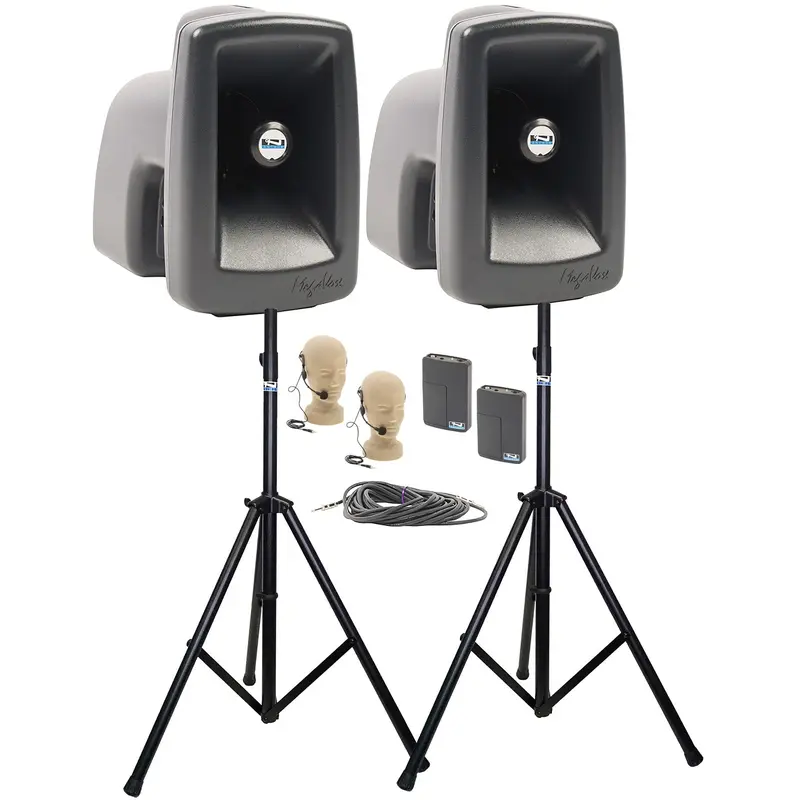 Anchor Audio 545250 MegaVox Pair COMP 2 - 2x Headband Wireless Microphones