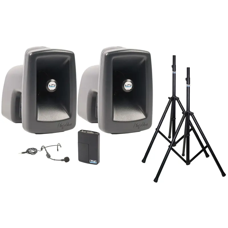 Anchor Audio 560150 MegaVox Pair AIR X1 - Anchor-Air / Headband Wireless Microphone