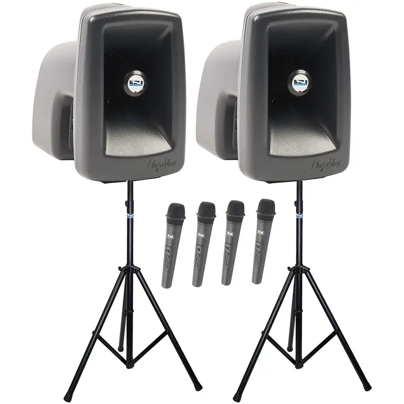 Anchor Audio 560400 MegaVox Pair AIR X4 - Anchor-Air / 4x Handheld Wireless Microphones