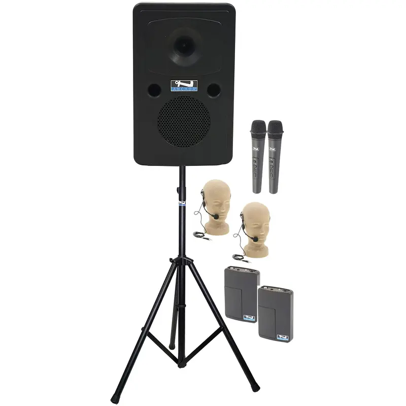 Anchor Audio 612425 Go Getter 2 System 4 - Anchor-Air / 2x Handheld / 2x Headband Wireless Mics