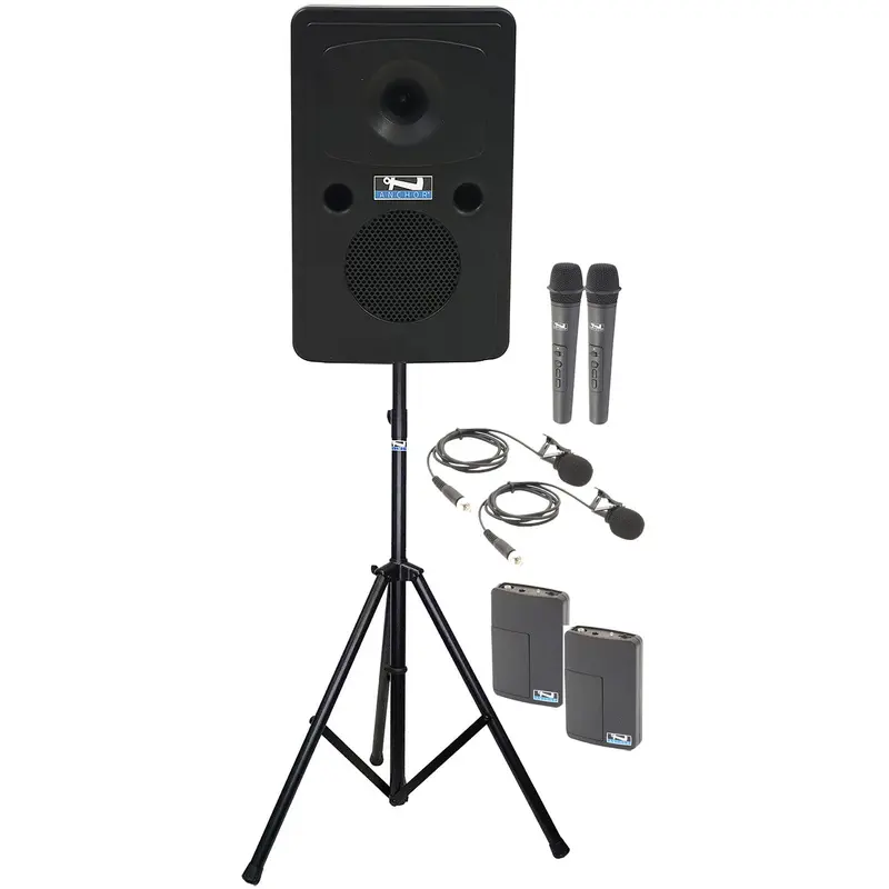 Anchor Audio 612430 Go Getter 2 System 4 - Anchor-Air / 2x Handheld / 2x Lapel Wireless Microphones