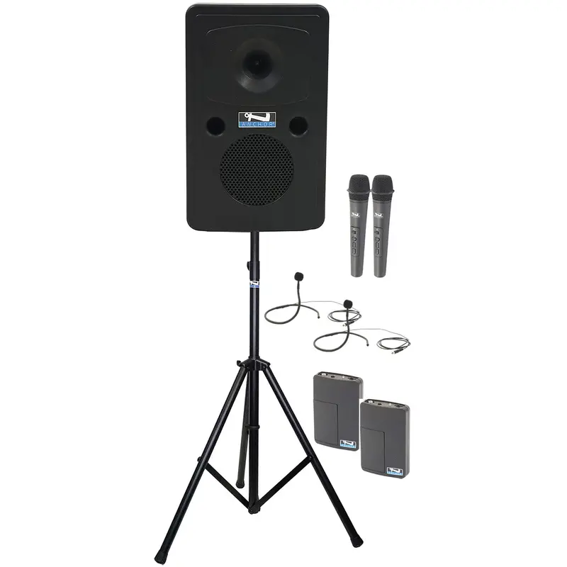Anchor Audio 612435 Go Getter 2 System 4 - Anchor-Air / 2x Handheld / 2x Collar Wireless Microphones