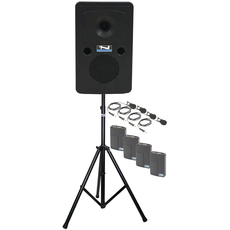 Anchor Audio 612460 Go Getter 2 System 4 - Anchor-Air / 4x Lapel Wireless Microphones