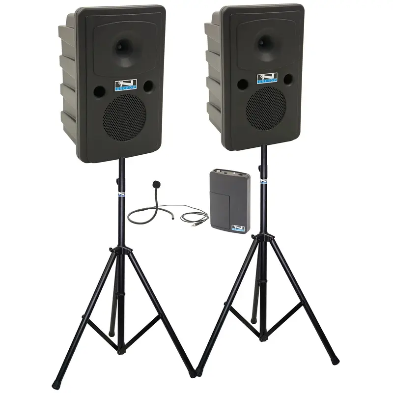 Anchor Audio 645170 Go Getter 2 Pair COMP 1 - Collar Wireless Microphone