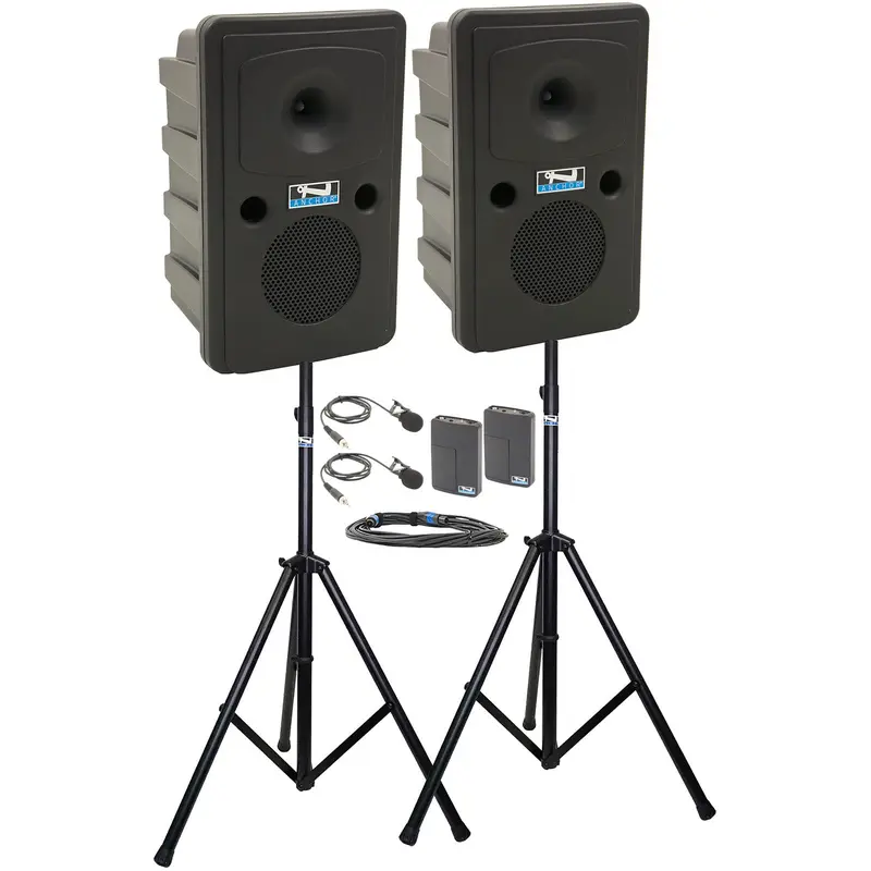 Anchor Audio 645260 Go Getter 2 Pair COMP 2 - 2x Lapel Wireless Microphones