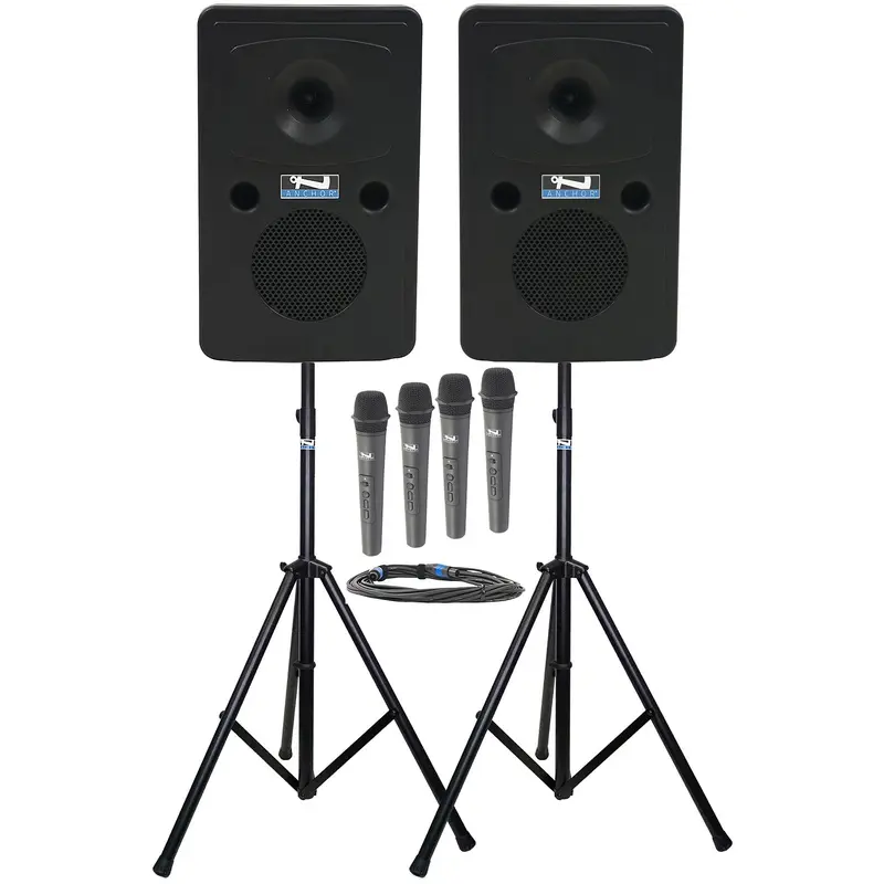 Anchor Audio 645400 Go Getter 2 Pair COMP 4 - 4x Handheld Wireless Microphones