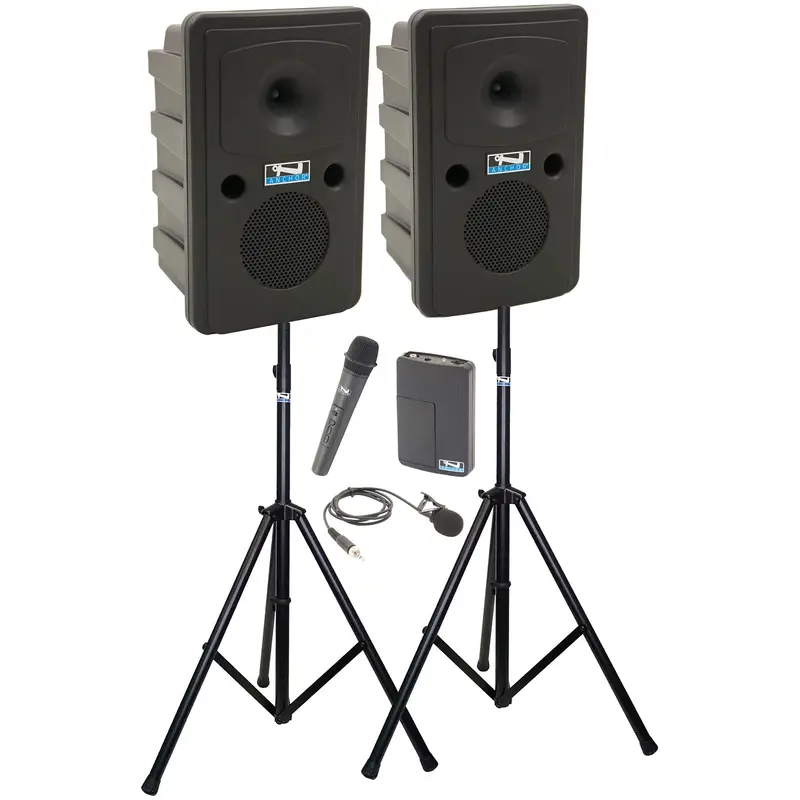 Anchor Audio 660230 Go Getter 2 Pair AIR X2 - Anchor-Air / Handheld / Lapel Wireless Microphones