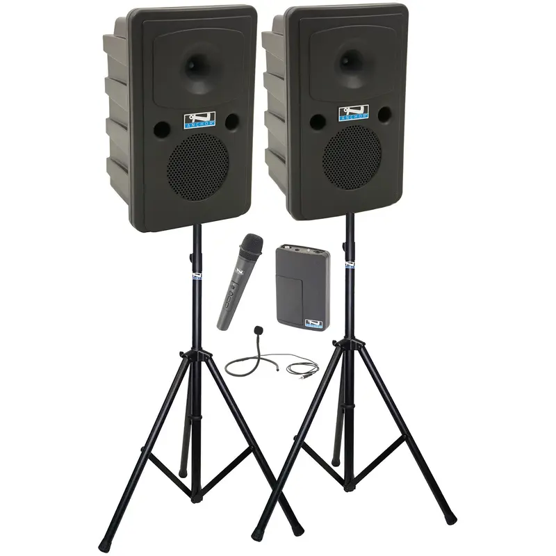 Anchor Audio 660235 Go Getter 2 Pair AIR X2 - Anchor-Air / Handheld / Collar Wireless Microphones