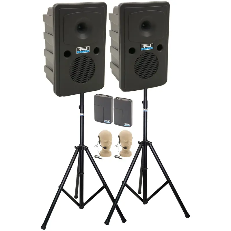 Anchor Audio 660250 Go Getter 2 Pair AIR X2 - Anchor-Air / 2x Headband Wireless Microphones