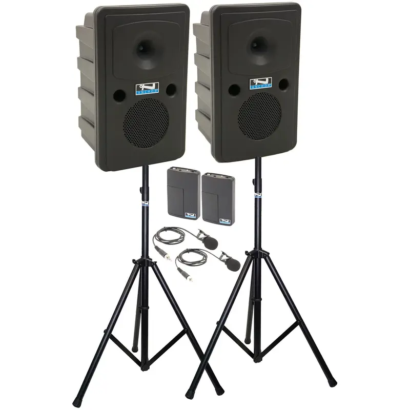 Anchor Audio 660260 Go Getter 2 Pair AIR X2 - Anchor-Air / 2x Lapel Wireless Microphones