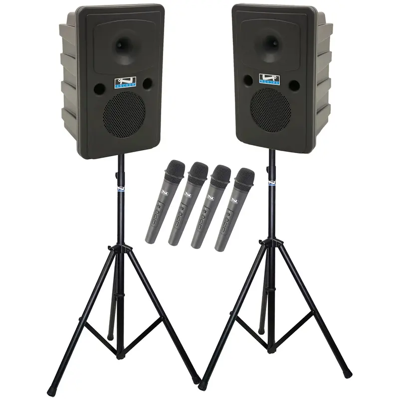 Anchor Audio 660400 Go Getter 2 Pair AIR X4 - Anchor-Air / 4x Handheld Wireless Microphones