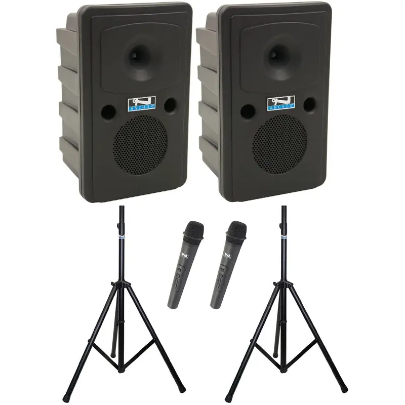 Anchor Audio 665200 Go Getter 2 Pair AIRFLEX XR2 - Anchor-Air / 2x Handheld Wireless Microphones