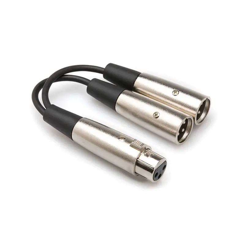 HOSA YXM-101.5 18in XLR(F) to XLR(M) Y-Cable
