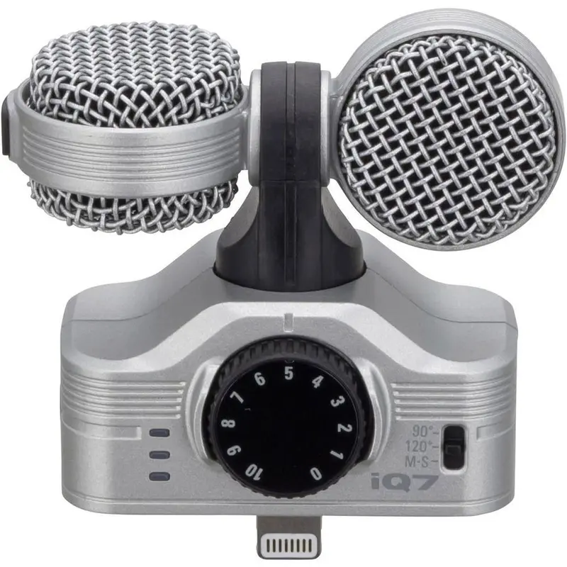 Zoom IQ7 MS Stereo Microphone for iPhone & iPad