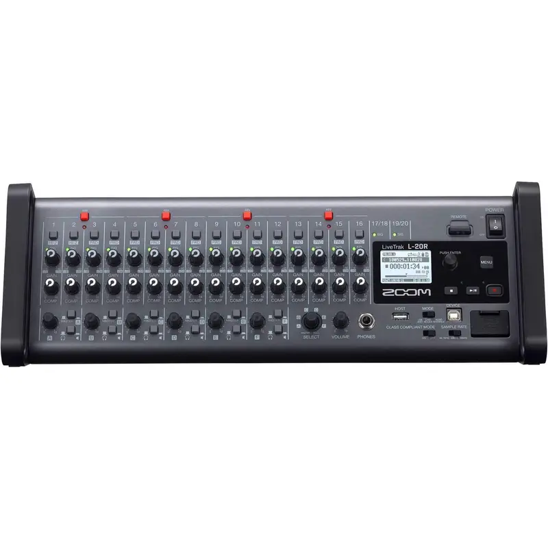 ZOOM LiveTrak L-20R Portable Mixer & Recorder