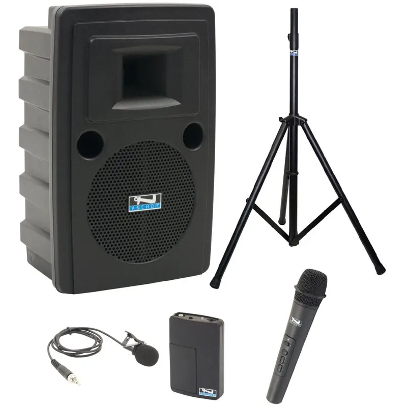 Anchor Audio 714230 Liberty 2 System X2 - Anchor-Air / Handheld / Lapel Wireless Microphones