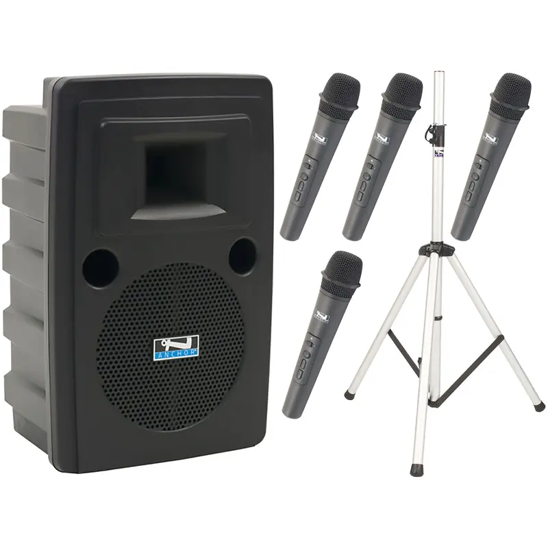 Anchor Audio 715400 Liberty 2 System X4 - Anchor-Air / 4x Handheld Wireless Microphones
