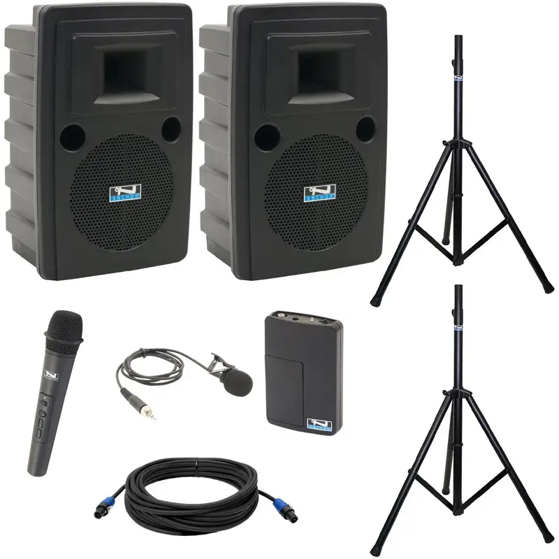 Anchor Audio 745230 Liberty 2 Pair LIB2-COMP 2 - Handheld / Lapel Wireless Microphones