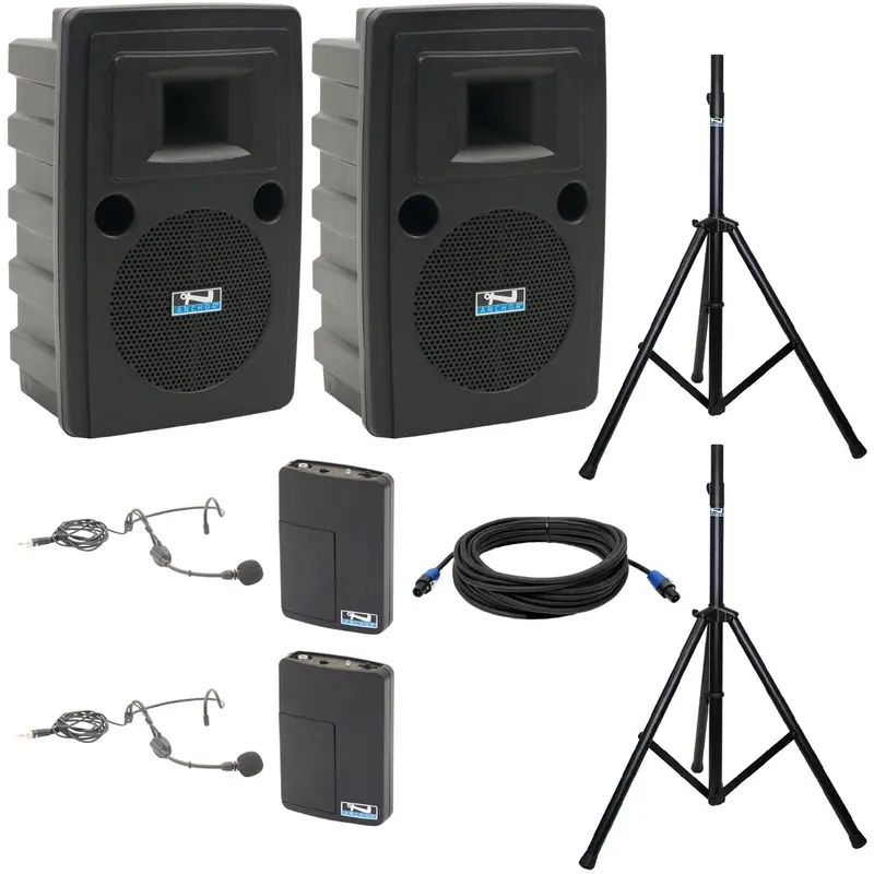 Anchor Audio 745250 Liberty 2 Pair LIB2-COMP 2 - 2x Headband Wireless Microphones