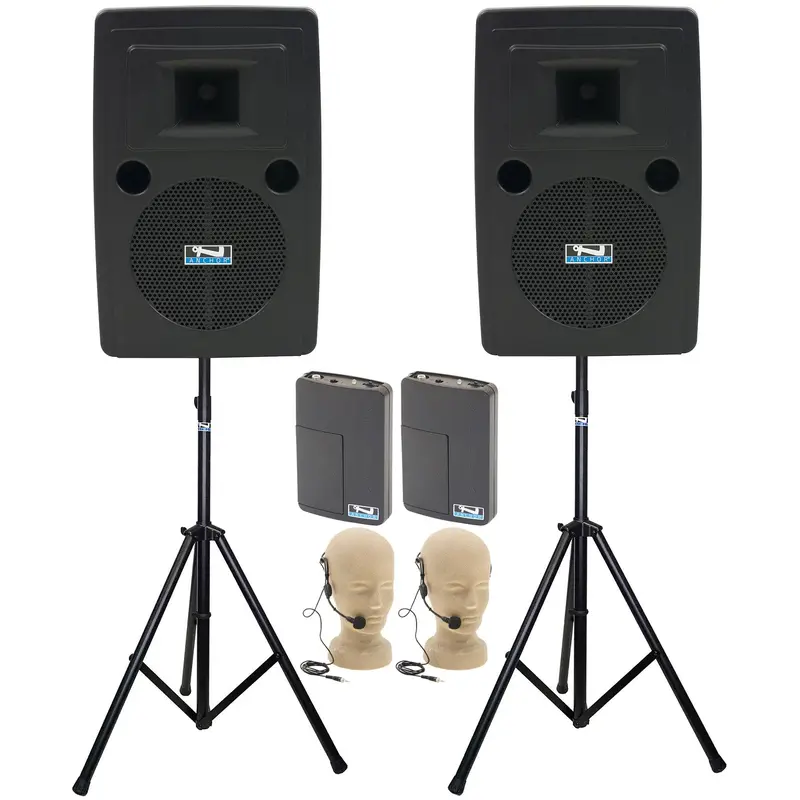 Anchor Audio 760250 Liberty 2 Pair LIB2-AIR X2 - Anchor-Air / 2x Headband Wireless Microphones