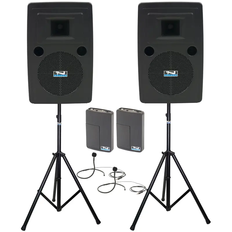 Anchor Audio 760270 Liberty 2 Pair LIB2-AIR X2 - Anchor-Air / 2x Collar Wireless Microphones