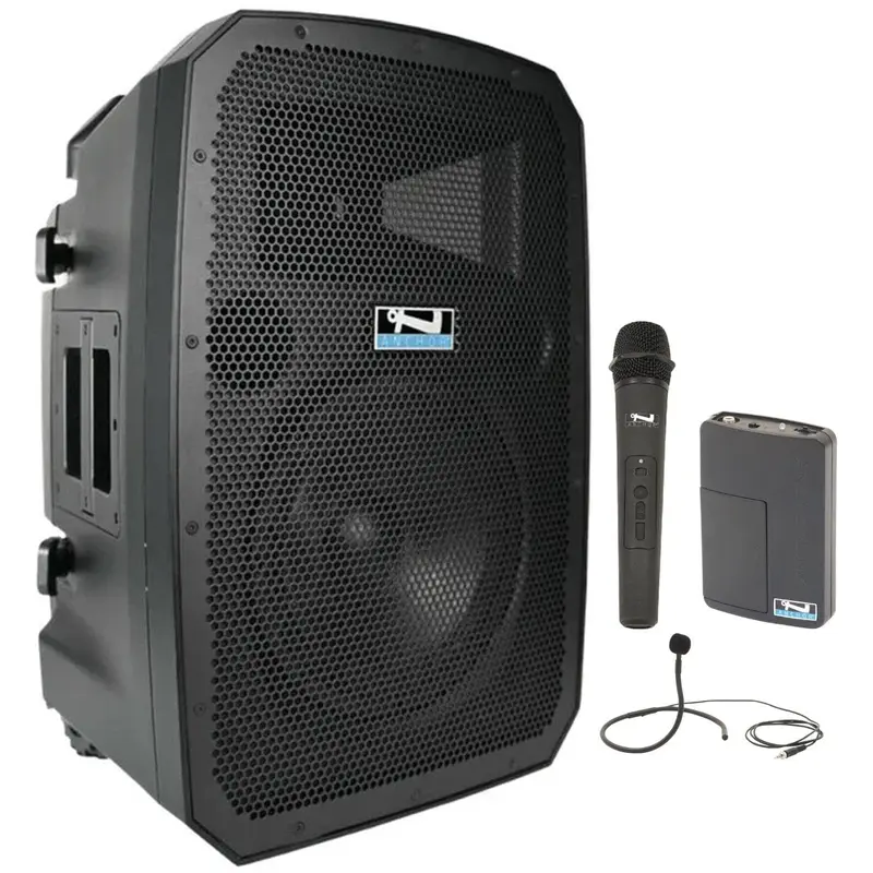 Anchor Audio 771235 Liberty 3 Link System - AnchorLink 3 / Handheld / Collar Wireless Microphones