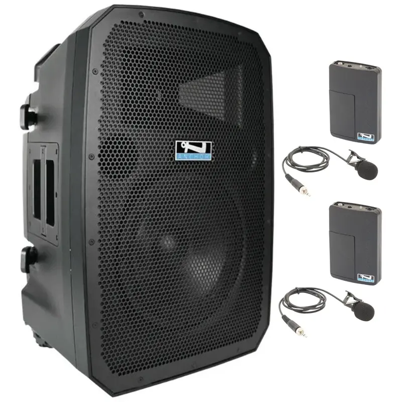 Anchor Audio 771260 Liberty 3 Link System - AnchorLink 3 / 2x Lapel Wireless Microphones