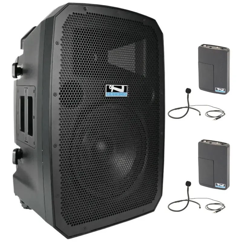 Anchor Audio 771270 Liberty 3 Link System - AnchorLink 3 / 2x Collar Wireless Microphones