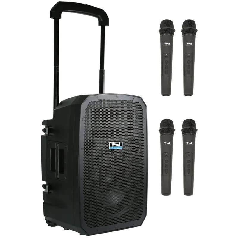 Anchor Audio 771400 Liberty 3 Link System - AnchorLink 3 / 4x Handheld Wireless Microphones