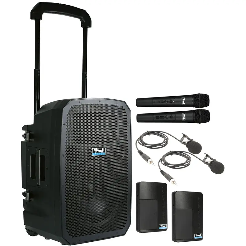 Anchor Audio 781430 Liberty 3 Hub System - AnchorLink 3 / AnchorFlex / 2x Handheld / 2x Lapel Mics