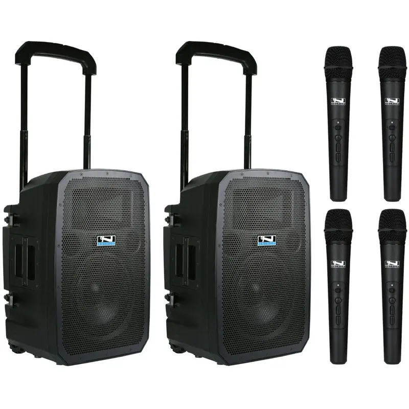 Anchor Audio 784400 Liberty 3 Hub Connect Set - AnchorLink 3 / AnchorFlex / 4 Handheld Wireless Mics