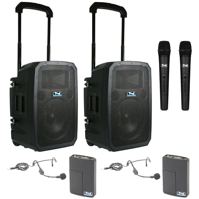 Anchor Audio 784425 Liberty 3 Hub Connect Set - AnchorLink 3 / AnchorFlex / 2 Handheld / 2 Headband