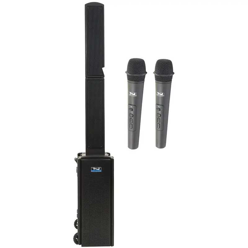 Anchor Audio 811200 Beacon (U2) and 2x Wireless Microphones - Handheld WH-LINK