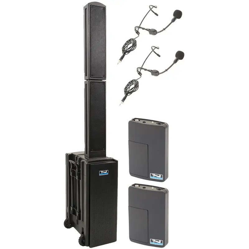 Anchor Audio 814250 Beacon 2 System X2 - Anchor Air / 2x Headband Wireless Microphones